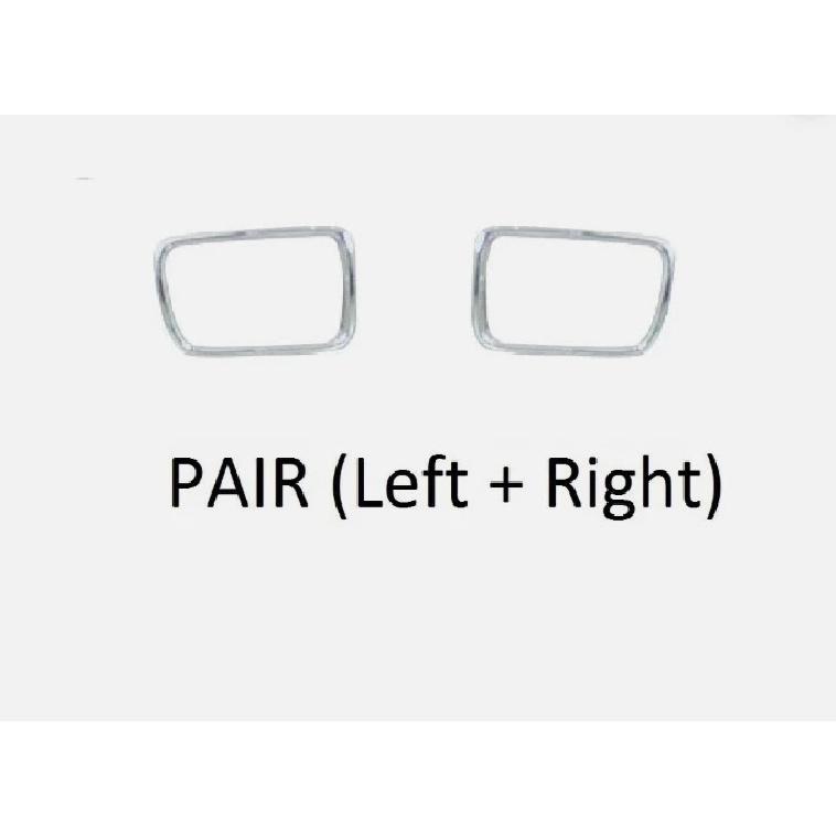 Пара хромированных накладок на решетку радиатора для BMW Для 5 серии Для E34 1992-1994 ABS OEM Для 5113814872Для 5 Для 51138148726