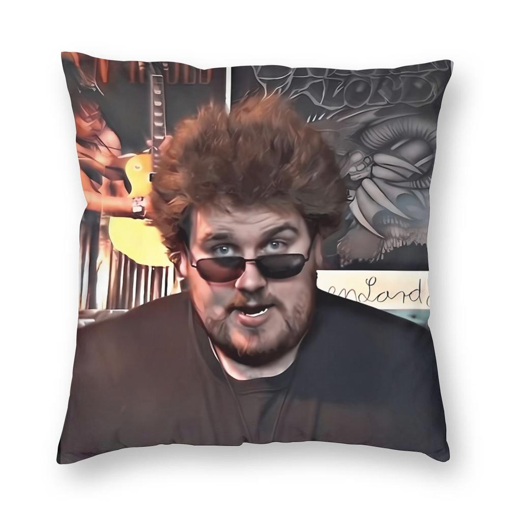 Плакат Drachenlord Schanzenfest 9.8. Ткань для печати наволочек Декоративные чехлы на подушки Чехол для подушки Квадратный 18'' для дивана