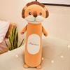 Animal Cylinder Plush Toys Lion Frog Monkey Rabbit Stuffed Dolls Decor Home