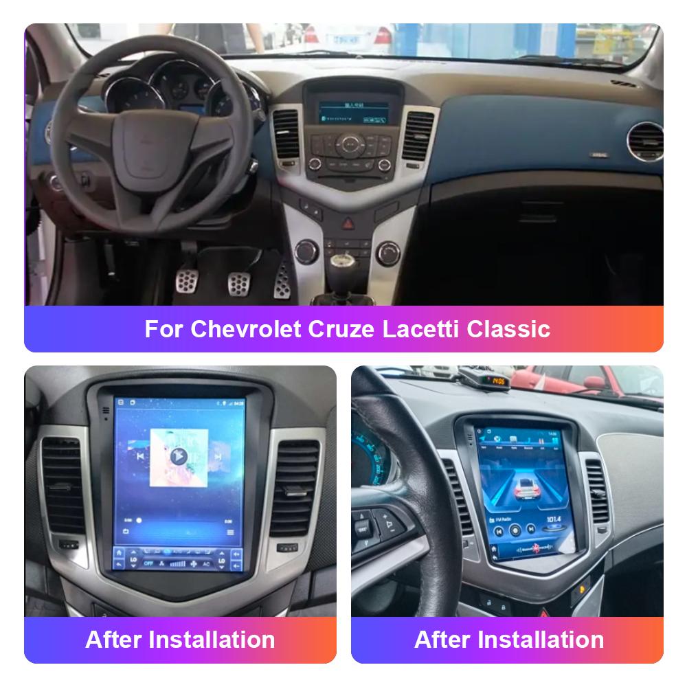 2 Din автомобильный радиоприемник с сенсорным экраном Android для Chevrolet Cruze J300 2008-2012 4 ядра Carplay DSP GPS-навигация мультимедийный плеер 2 + 32 ГБ