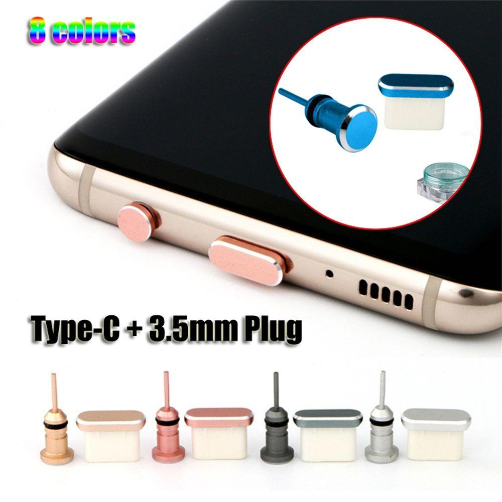 USB C SIM-карта Pin с защитой от пыли, пылезащитная заглушка, разъем 3,5 мм типа C, порт зарядки для Samsung S10 Macbook