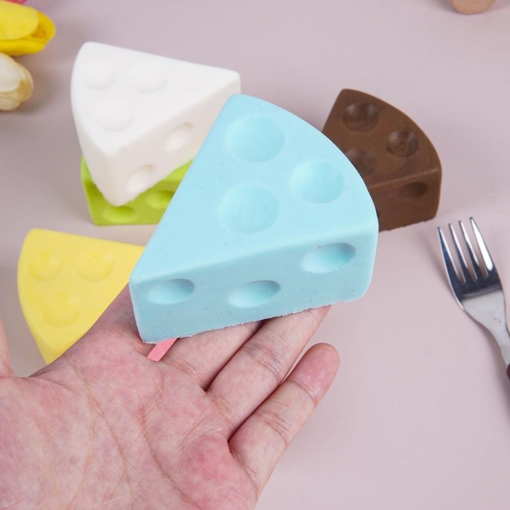 Realistic Cheese Squishy Toy Super Soft Slow Rebound Fidget Toy Cheese Pinch for Kids Adults