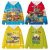 Superzings 7 Hoodie Kawaii Toddler Cartoon Pullover Graphic Sweatshirt Kids Clothes Girl Long Sleeve Hooded Boys Top Harajuku
