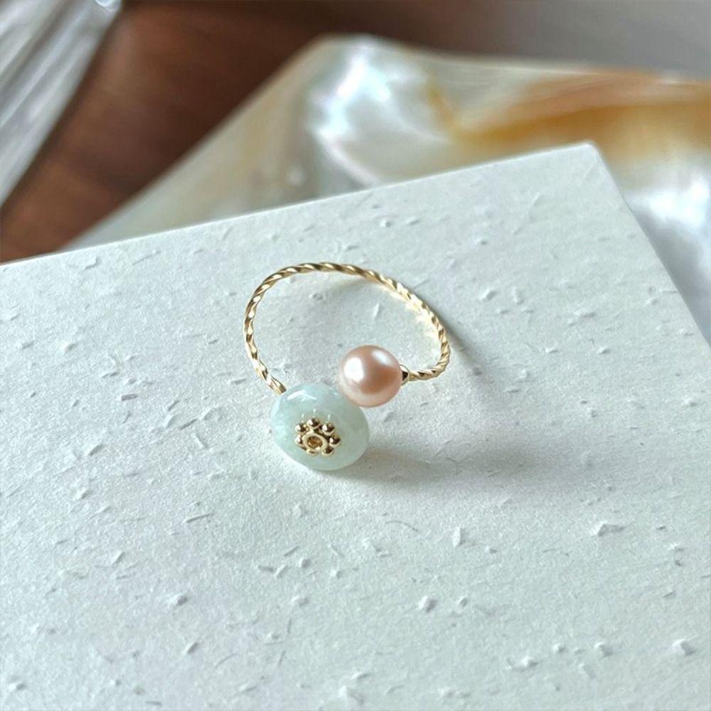 Sweet Cuff Ring Temperament Rabbit Design Daily Jewelry Personality Finger Ring  Festival Ornaments