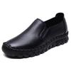 Fashion GKTINOO 2025 New Women's Handmade Shoes Genuine Leather Flat Slip-on Mother Shoes Woman Loafers Soft Casual Flats Shoes Women