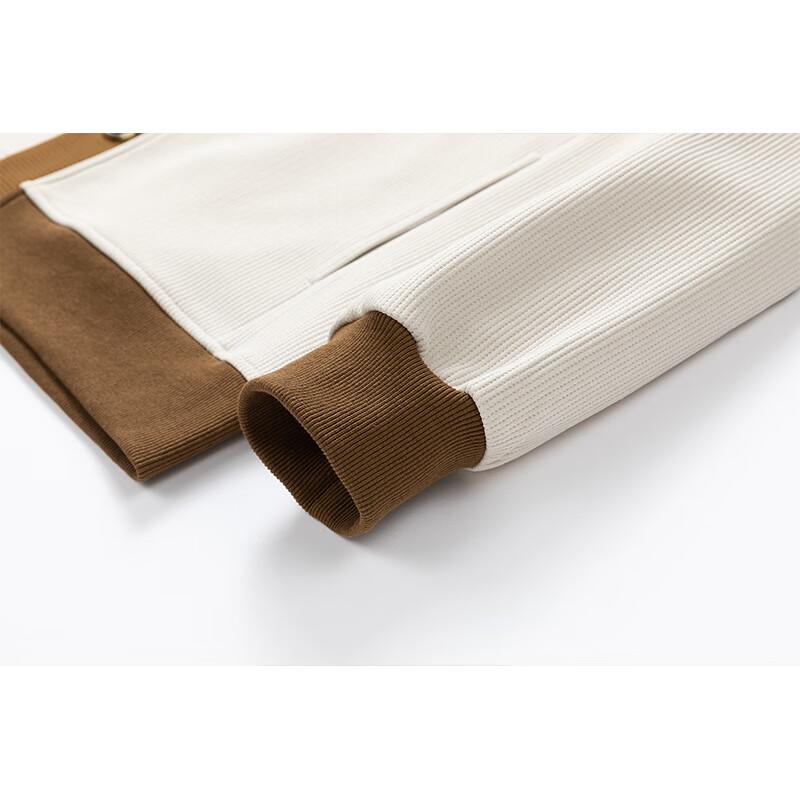 Мужской японский кардиган с V-образным вырезом в стиле ретро с цветовыми блоками