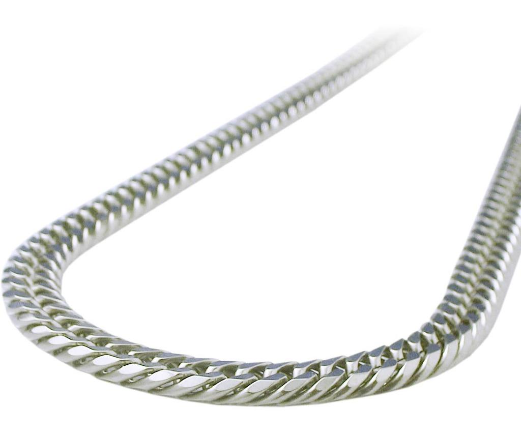 Ожерелье-цепочка панцирного плетения из чистого титана, 12 мм, очень толстое (60см), Двойная 6-гранная огранка (Мужской) (TIT-1-NW-60)