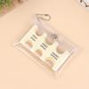 Coin Dispenser Keychain Transparent Coin Collection Purse Wallet Portable Japan Coin Holder Coin Changer Holder Coin Organizer