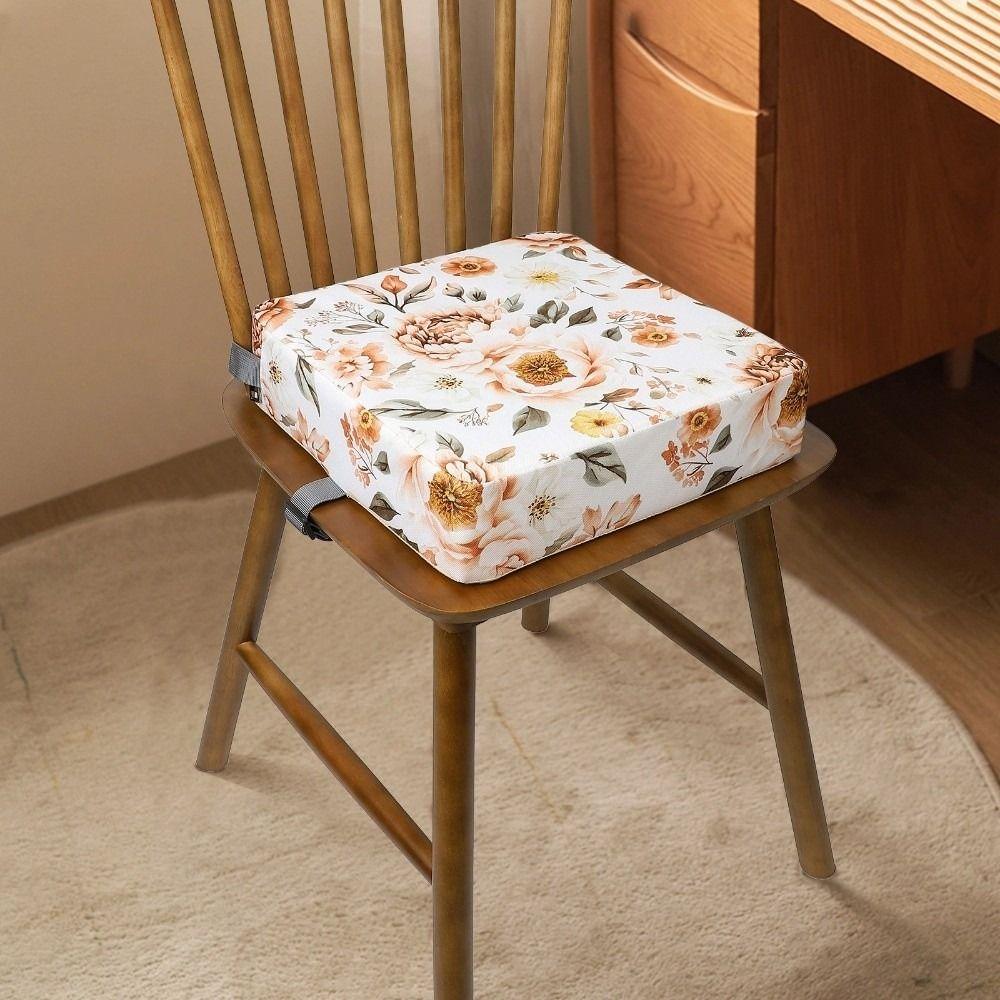 Thickened Children Booster Seat Cartoon Printed Toddler Chair Cushion For Children