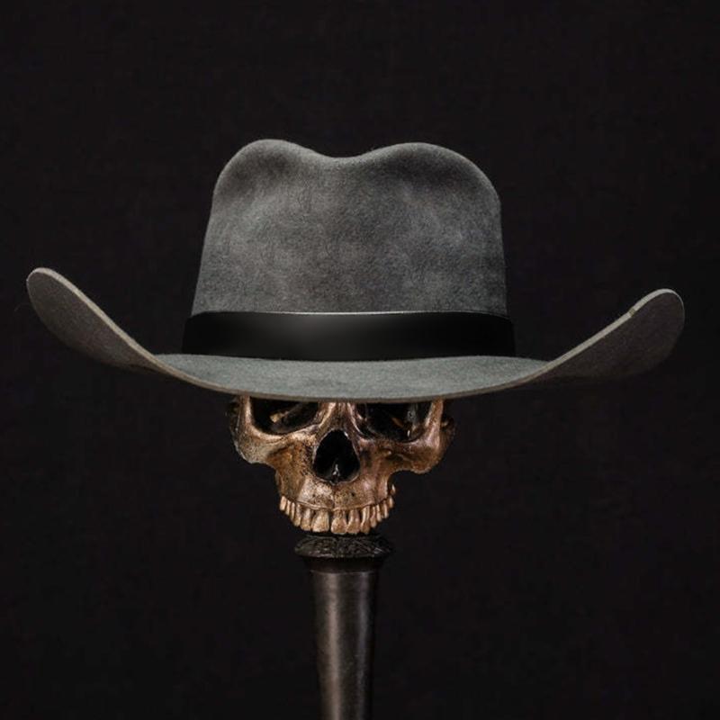 Фетровая шляпа для женщин с полиуретановым ремнем Шляпа Панама Шляпа фокусника Шляпа из шерстяного фетра Костюм для ролевых игр Взрослая шляпа для переодевания