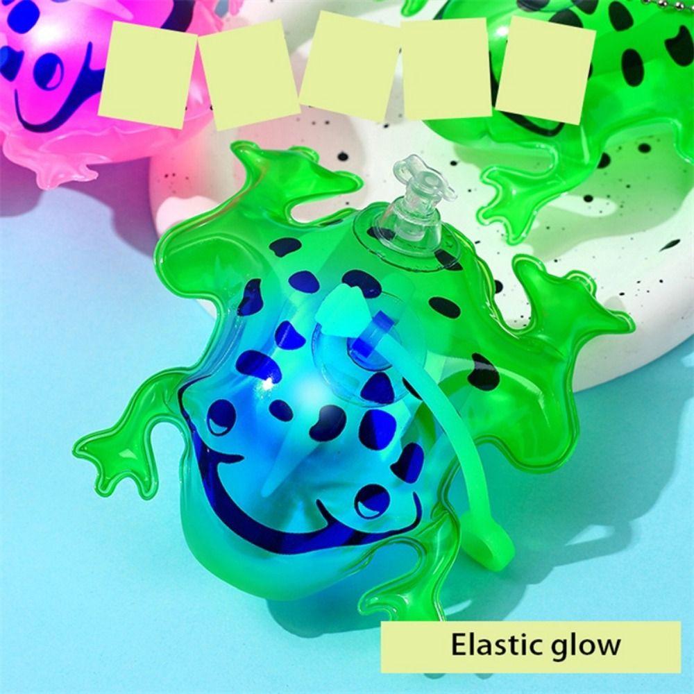 1 шт. светящийся воздушный шар в виде лягушонка, декор для дня рождения, надувная игрушка для детей