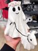 15CM Halloween Ghost Walking Dog Statue Resin Halloween Figurine Halloween Decoration Ornament Holiday Gifts For Boy Girl