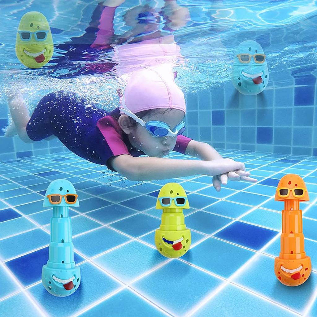 Kids Underwater Breath-Holding Training Toy – Clown Face Swim Trainer For Pool Play & Swim Schools