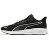 Transport Comfortable Versatile Non-Slip Low-Top Casual Running Shoes Unisex Sneakers Black White 378016-01