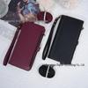 Кожаный чехол-кошелек Retro Crossbody для iPhone 17 со шнурком и слотами для карт