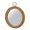 Зеркало Натуральная Ширина 34 x Высота 40см Ротанговое Зеркало Azumaya-kk MR-712
