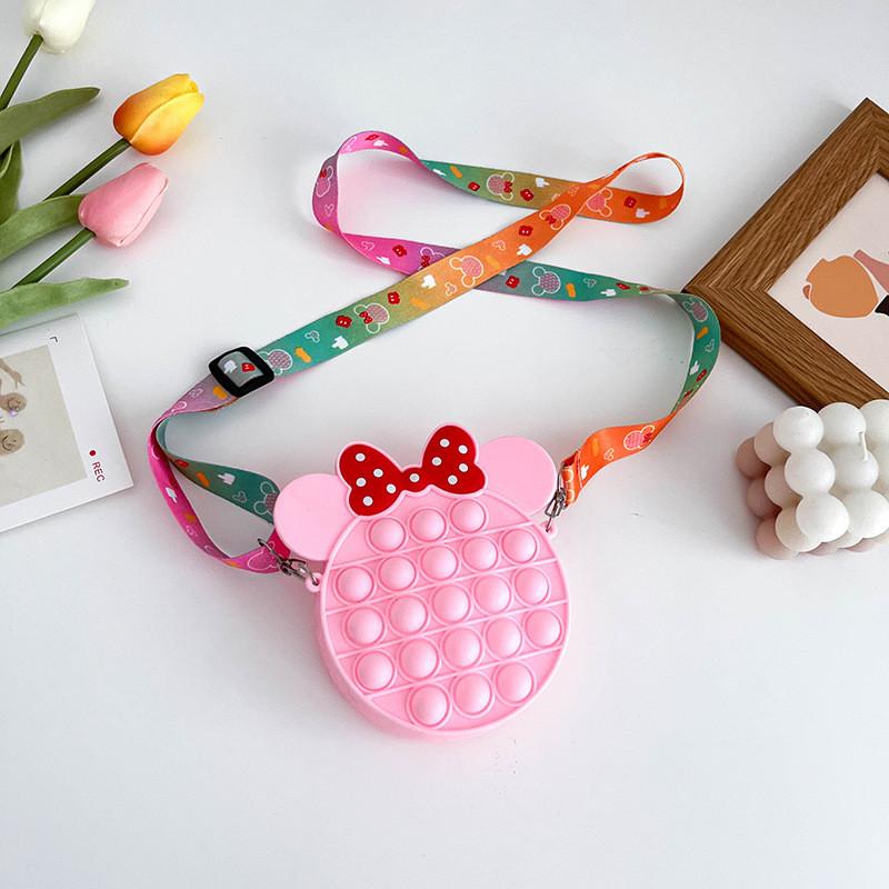 Cute Mini Silicone Sling Bag For Kids With Breathable Waterproof Features