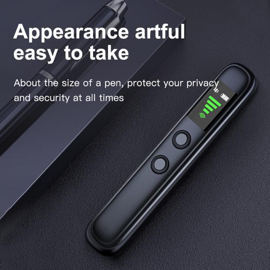 Signal Detector GPS Tracking Detector 3 Modes Advanced Chip Portable Sound And Vibratory Alarm Anti-Positioning Mini Camera Surveillance Threat