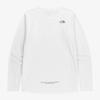 The North Face Women S Step Up Long Sleeve Round Tee Wht Nt7tr55k