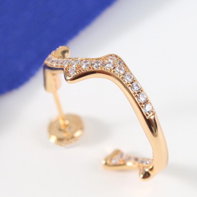 Винтажные серьги популярного бренда 2023 года для женщин, серьги-подвески с бриллиантами в виде лозы изысканного качества, роскошные ювелирные изделия, дизайнерские женские серьги