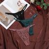 Бесшовные кружевные стринги с цветочным узором, мягкие прозрачные трусики-танга, трусы с регулируемым поясом, для повседневной носки