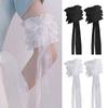 Bowknot Arm Cover Elastic Wrist Cuffs Arm Warmers Arm Cuffs  Bridal