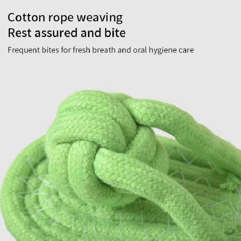 Забавная игрушка для жевания собак, хлопковые тапочки, веревочная игрушка для маленьких и больших собак, дрессировка зубов, моляры, интерактивная игрушка для собак, аксессуары для собак