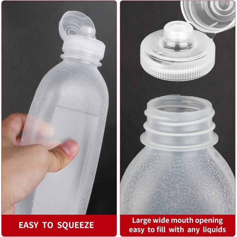 300/500ML Oil Bottle Leak-proof Ketchup Salad Dispenser Durable Condiment Squeeze Bottles