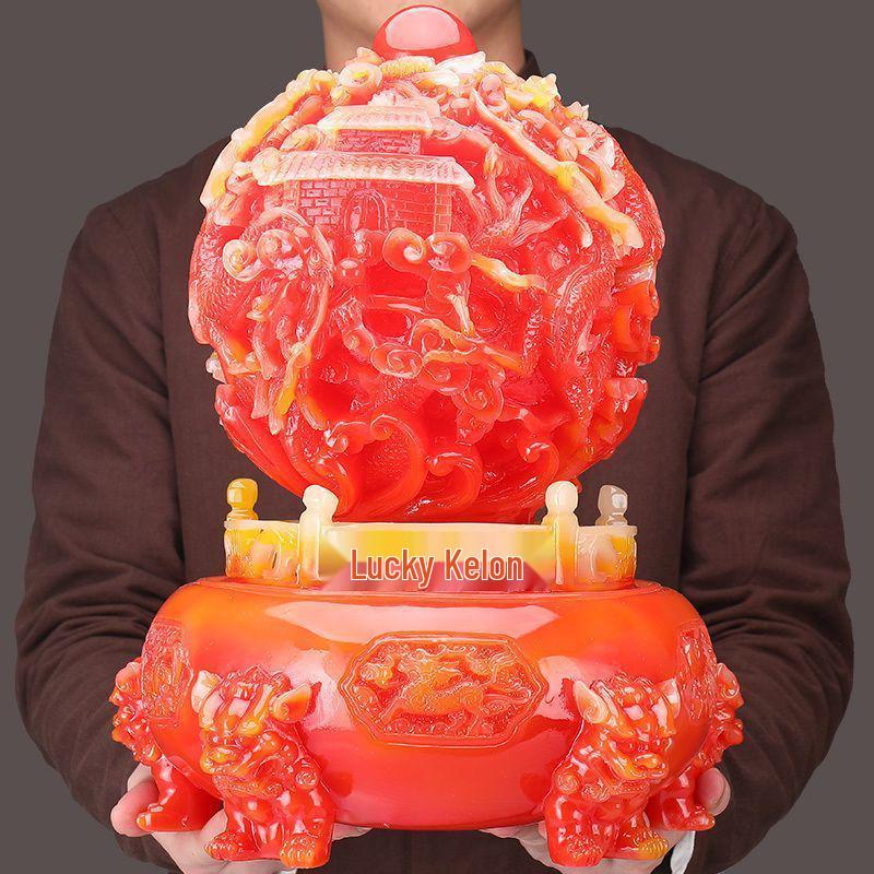 Большое украшение Цянькунь Дин: Бестселлер для декора дома и офиса, Идеально для новоселья или корпоративных подарков