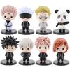 8 шт./7 шт./Набор Jujutsu Kaisen Итадори Юдзи Фусигуро Мэгуми Фигурка Игрушка Годзё Сатору Инумаки Тогэ Рёмен Сукуна Кукла Подарки
