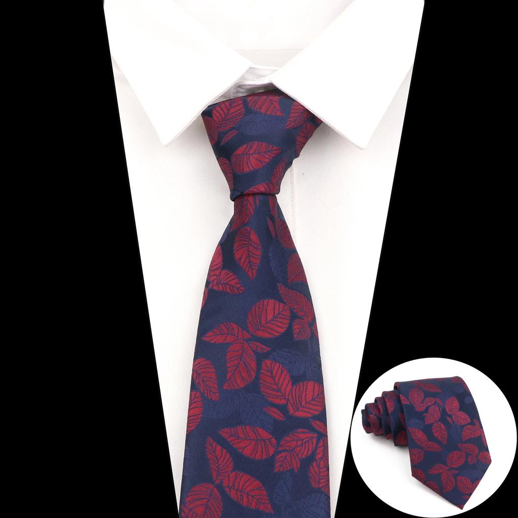 Men's Stripe Grey Navy Blue Wedding Ties Jacquard Woven 8CM Ployster Polka Floral Neck Ties