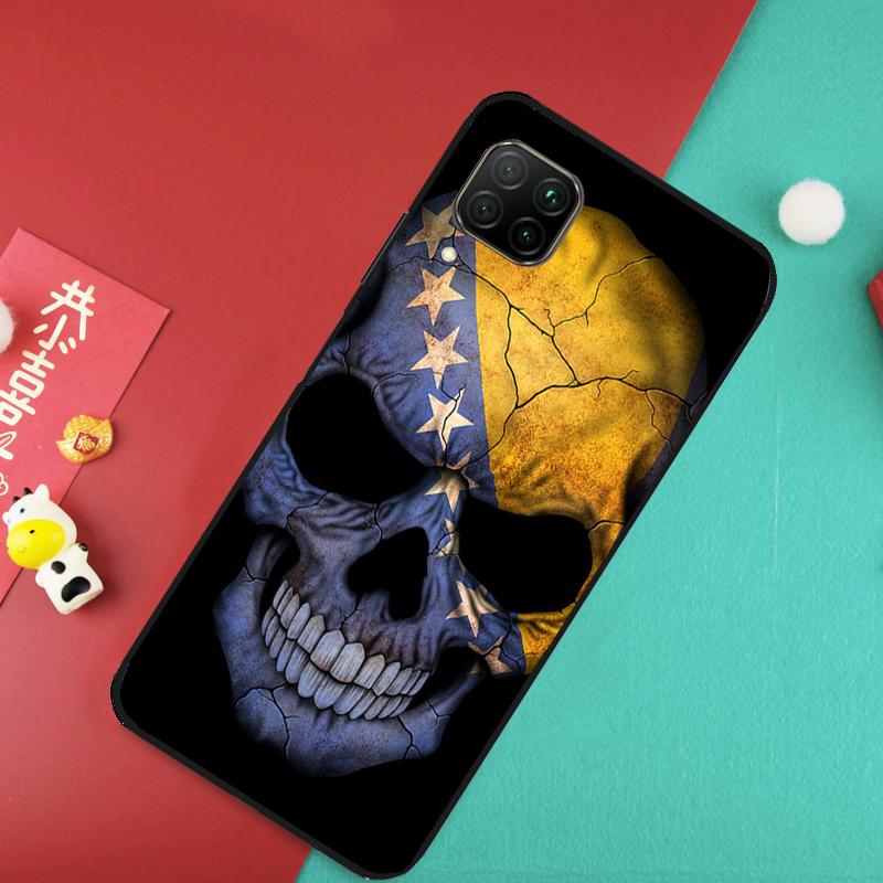 Флаг Боснии и Герцеговины Для Huawei Nova 9 10 SE 11 Pro 7i 8i 11i 12i Y73 Y72 Y61 Y91 Y90 Y70 Y60 P30 P40 Lite Чехол