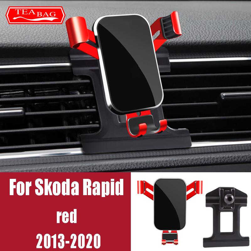 Adjustment Car Phone Holder For Škoda Skoda Octavia Superb Spaceback Rapid 2013- Stand Air Vent Mount Bracket