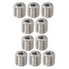 10Pcs Thread Inserts Male Female Reducing Nut Stainless Steel Repair Tool Hardware Fastener