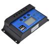Solar Charge Controller LCD Display Dual USB Intelligent Control Regulator DC 12V?24V10A