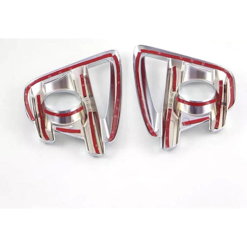 Для Mazda CX-5 CX5 2015 2016 ABS Хромированная Накладка на Переднюю Противотуманную Фару Рамка Противотуманной Фары Полоски на Бампер Аксессуары для Стайлинга Автомобиля