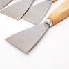 3-Inch Wooden Handle Carbon Steel Putty Knives (10-Pack)