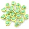 Love Heart Material UV Dazzle 10pcs Two Color 3D Loose Beads Creative Earrings Acrylic DIY Jewelry Accessories Making Handmade Bracelet