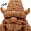 Ретро Стиль Viking Орнамент Гном Фигурка 3D Печатный Милый Nordic Гном Орнамент Причудливый Уникальный Коллекционный Маленький Человек Декор Стола для Дома Офиса