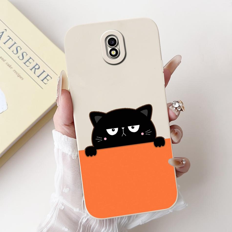 Для Samsung Galaxy J3 J5 J7 2017 Милый Рисунок Мультяшный Кролик Чехол Для Samsung J5Pro J7Pro J3 Pro 2017 Мягкие Силиконовые Чехлы для Телефона