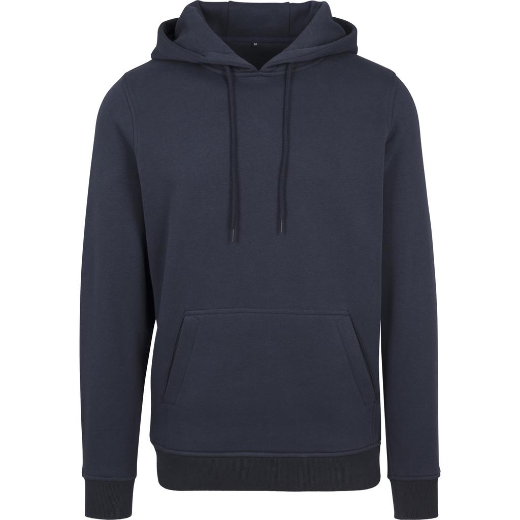 Build Your Brand Mens Heavy Pullover Hoodie