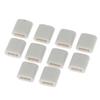 10Pcs 4Mm Hole Straight Equalizer Potentiometer Fader Cap Plastic Handle