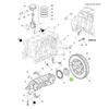 AA92-Crankshaft Signal Plate 55574781 55561766 Forchevrolet Cruze Aveo Sonic Opel Astra Mokka 616214 616348