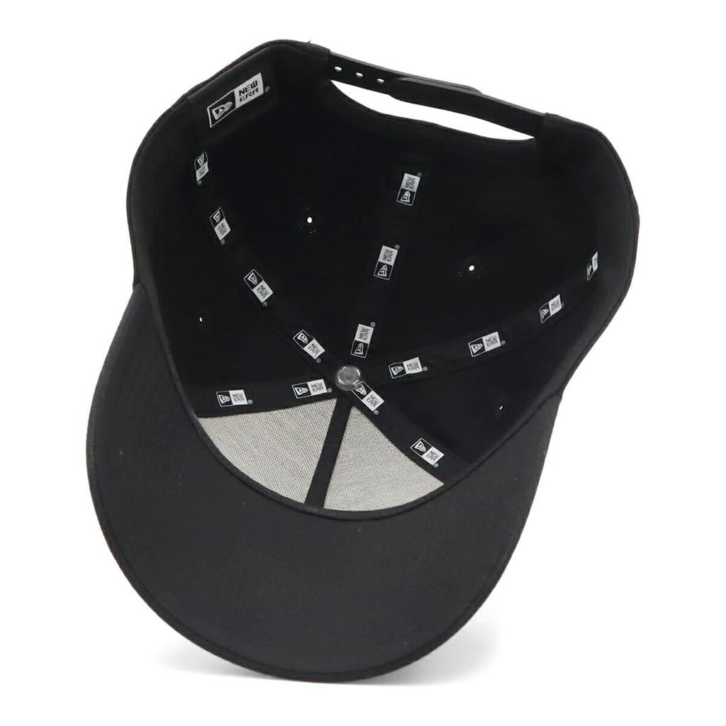 Кепка для гольфа, моющаяся, хлопок, черная, БЕСПЛАТНО GF 940AF SCW, ОВАЛЬНЫЙ ЛОГОТИП BLK 14391384 NER36G5585 [New Era] 9FORTYA-Frame