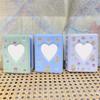 Cute Photo Album 3 Inch Love Heart Hollow Picture Storage Case Kpop Card Binder Name Card Book Photocard Holder 36 Pockets
