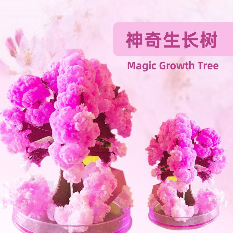 Christmas Tree Growing Science Experiment, STEM Educational Toy for Kids