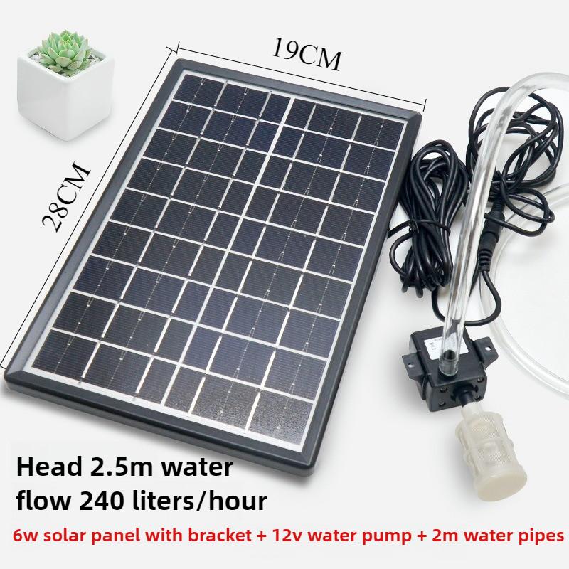 Solar Water Pump Filter Fish Pond Submersible Solar Pump Oxygenate Circulation Pumps Outdoor Aquarium Small Water Filter Pumps