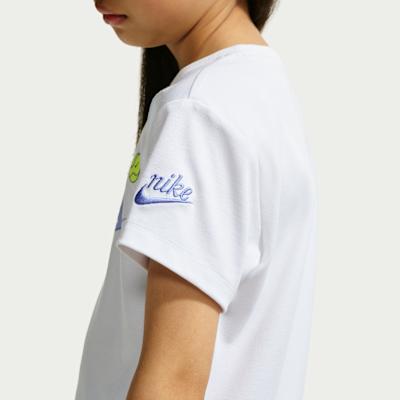Unisex Nike Kids Two Piece Skirt Sets Polo Collar Moderate Short