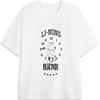 Li-Ning Panda T-Shirt With Letter Print Comfortable Breathable Loose Short Sleeve Unisex Tops White AHSUF45-2