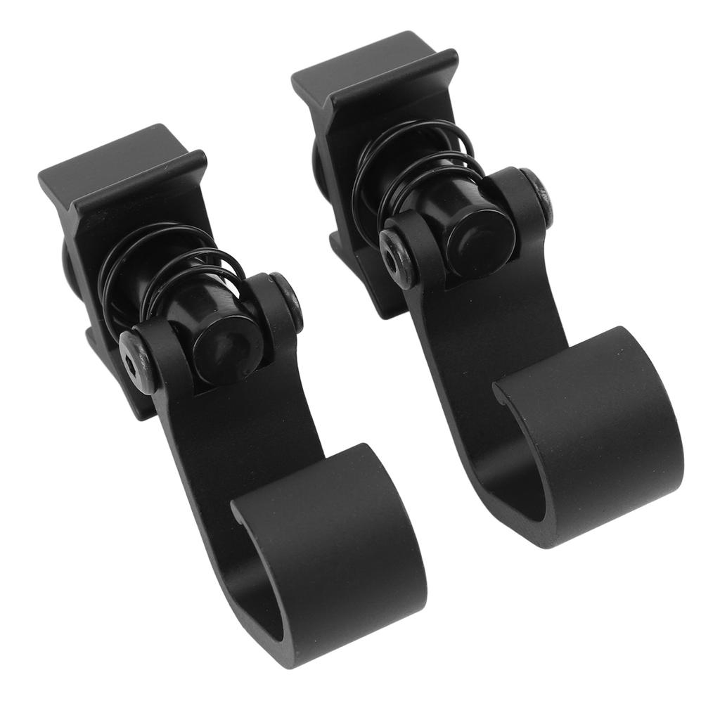 1 Pair L Rail Tie Down Anchor Point 360 Degree Rotation Base Tie Down Single Stud Fitting Hook for Truck Trailer UTV